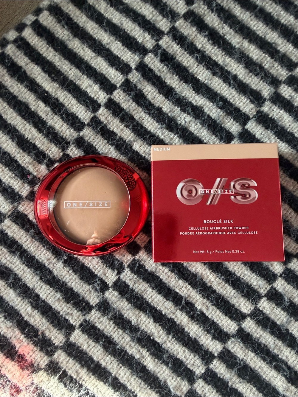 ONE/SIZE Bouclé Silk Cellulose Airbrushed Powder — Light